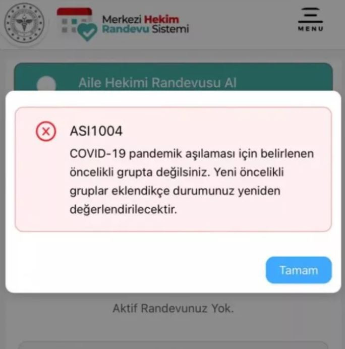 Koronavirüs aşısı için randevu verilmeye başlandı - Resim : 1