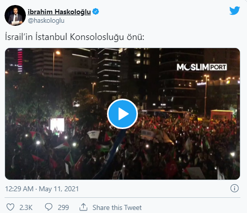 Kısıtlamaya rağmen Türkiye'nin birçok ilinde İsrail protestosu düzenlendi: Araçlarla konvoy yapıldı - Resim : 1