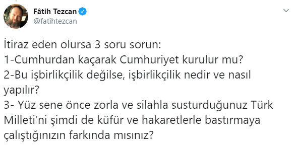 Atatürk düşmanı Fatih Tezcan'dan 23 Nisan'da tehlikeli provokasyon - Resim : 2