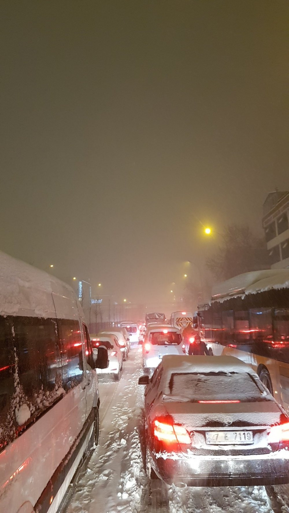 Gaziantep'te kar çilesi! Saatlerce yolda kaldılar - Resim : 2