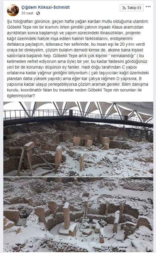 Göbeklitepe kar altında kaldı - Resim : 1