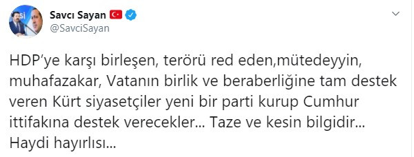 Yeni parti Cumhur İttifakı'nı mı destekleyecek? - Resim : 1