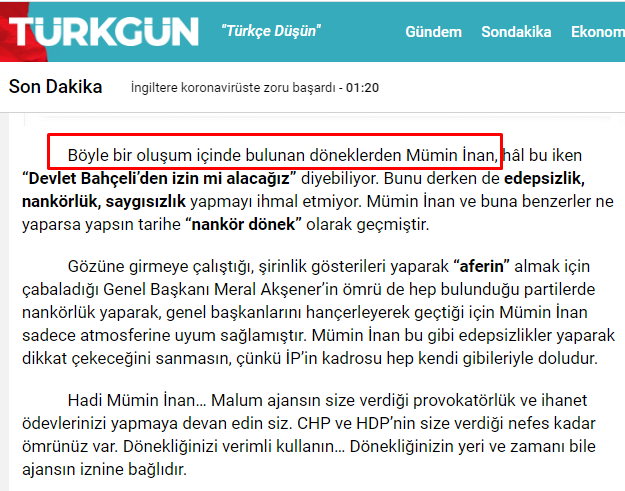 Bahçeli'nin danışmanı, saldırıya uğrayan İYİ Partili ismi hedef göstermiş - Resim : 2