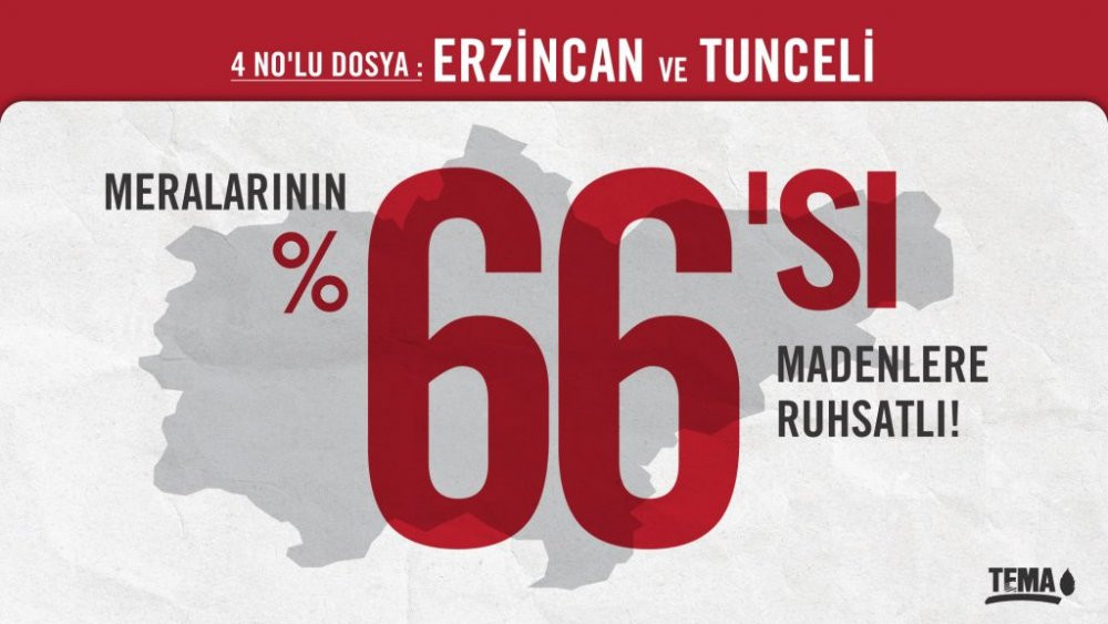 Tunceli ve Erzincan'ın maden kâbusu: Yüzde 66'sı madenlere ruhsatlanmış durumda - Resim : 1