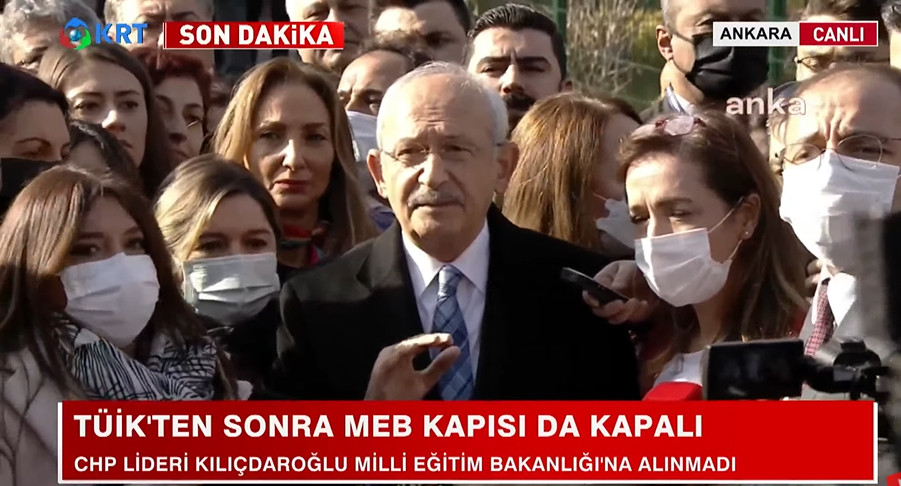 Kemal Kılıçdaroğlu Milli Eğitim Bakanlığı'na alınmadı - Resim : 1