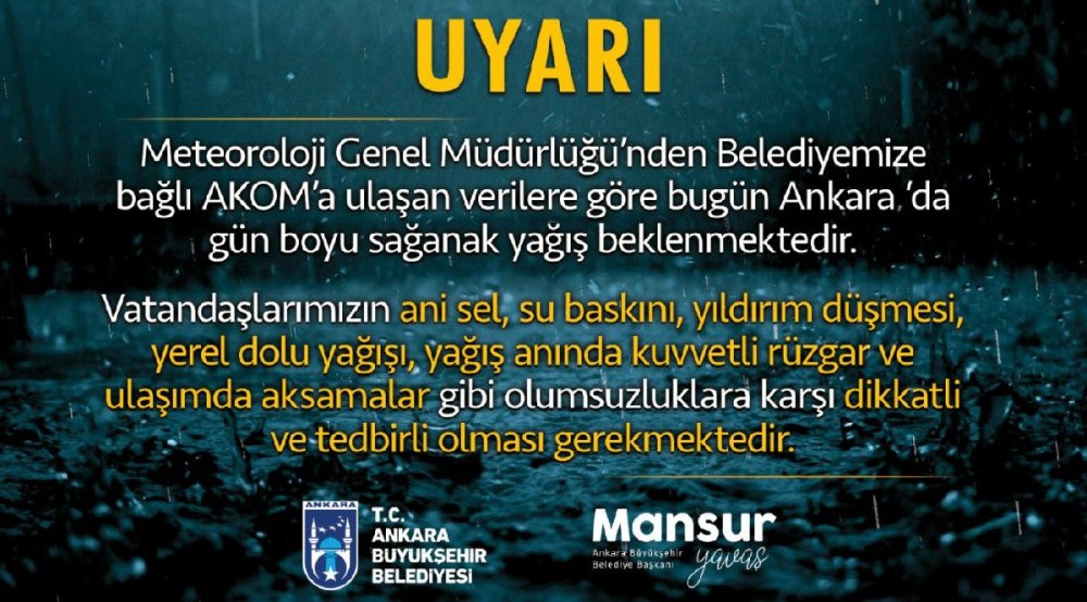 Meteoroloji’den İstanbul’un ardından Ankara ve 5 il için daha uyarı! - Resim : 2