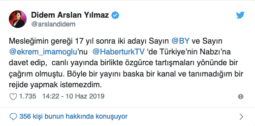 Didem Arslan Yılmaz'dan çok sert 'ortak yayın' açıklaması - Resim : 1