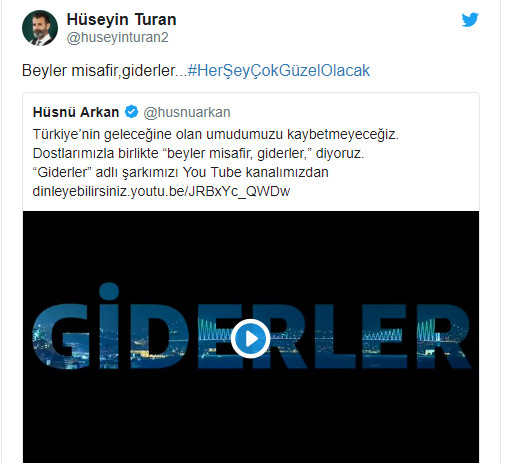 Hüsnü Arkan’dan 'Giderler' şarkısı - Resim : 2