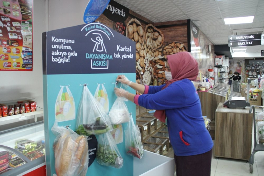 Kartal Belediyesi’nden koronavirüse karşı örnek dayanışma projesi - Resim : 1