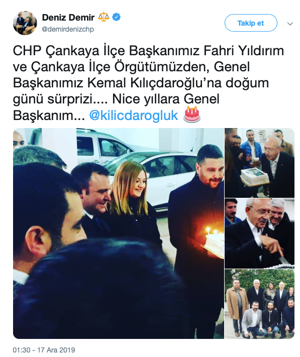 Kılıçdaroğlu'na doğum günü sürprizi - Resim : 1