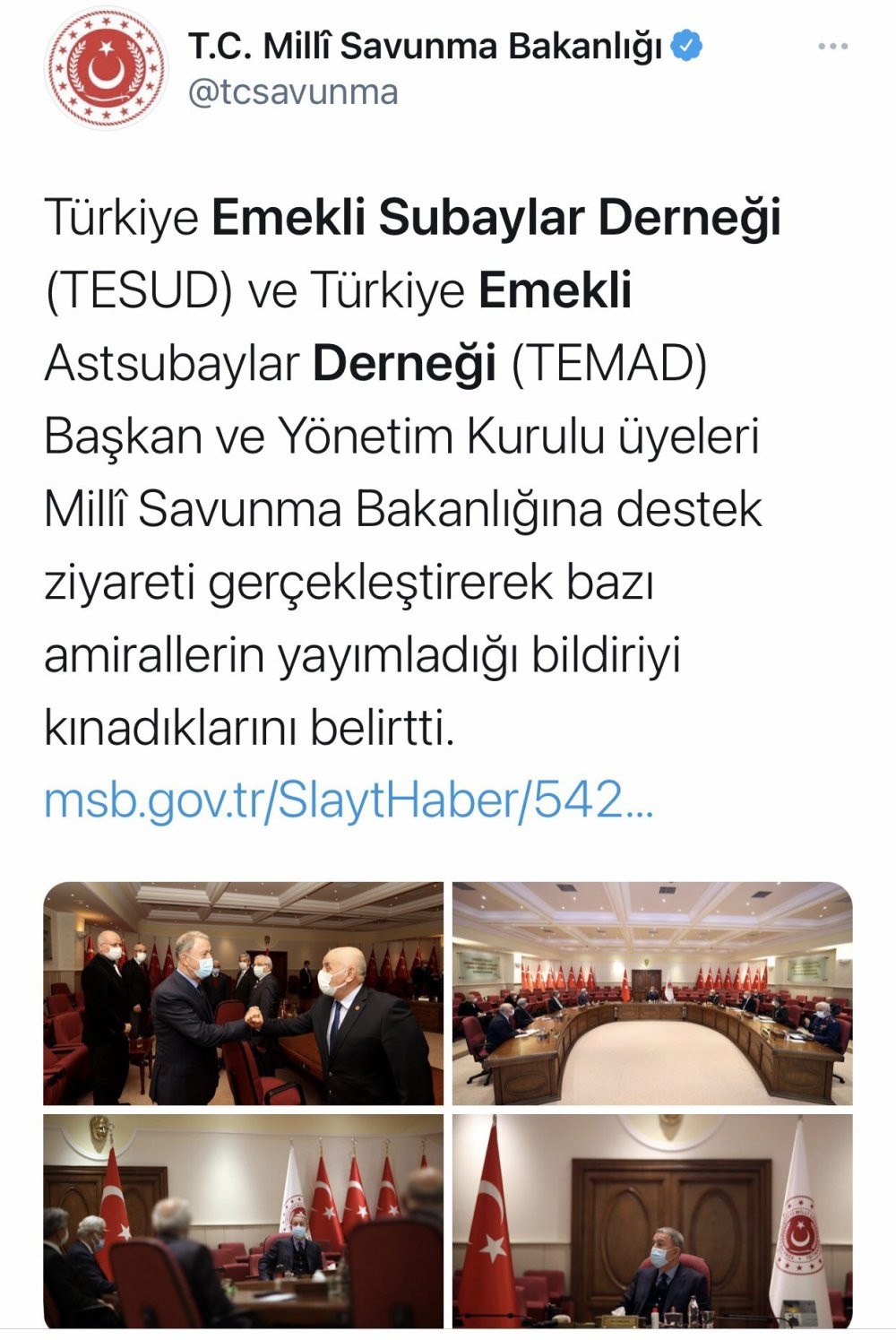 MSB’yi yalanlayan Emekli Subaylar Derneği'ne tebligat gönderildi - Resim : 1