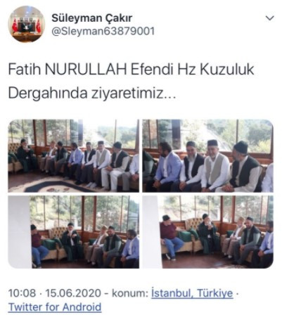 Küçük çocuğa cinsel istismardan tutuklanan tarikat şeyhinin AKP'li bakanlarla görüntüleri çıktı - Resim : 12