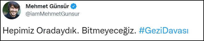 Sanatçılardan Gezi Davası kararına tepki - Resim : 10
