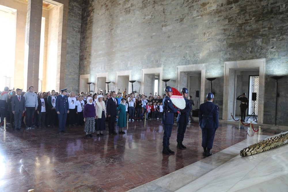 Muğlalı kadınlar Anıtkabir'e çıkarma yaptı - Resim : 3