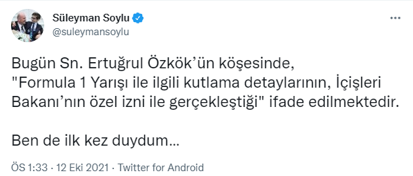 İstanbul'daki Formula 1 yarışında nasıl şampanya patlatıldı? - Resim : 1