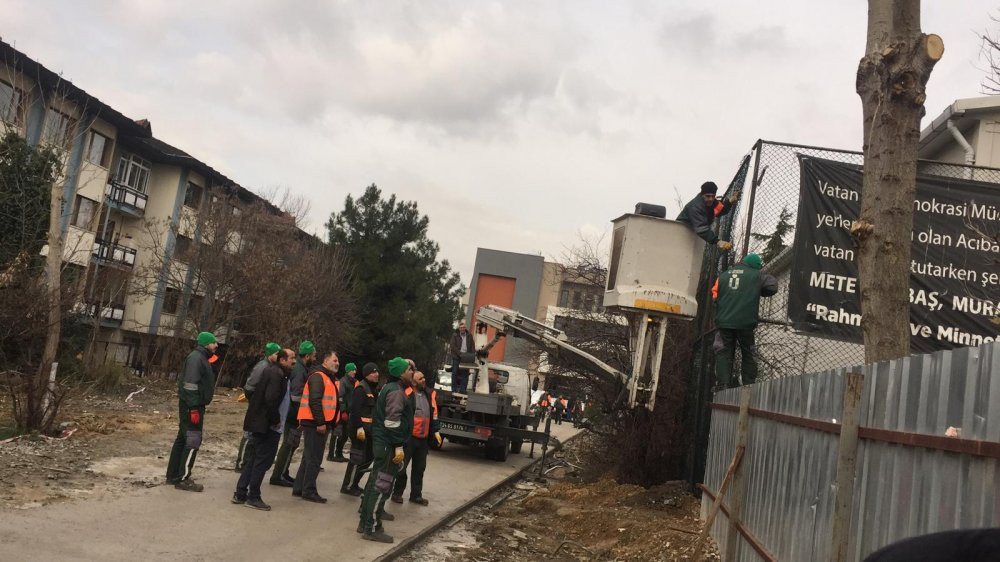 Gece gündüz nöbet tutan İstanbulluların direnişi sonuç verdi! - Resim : 2