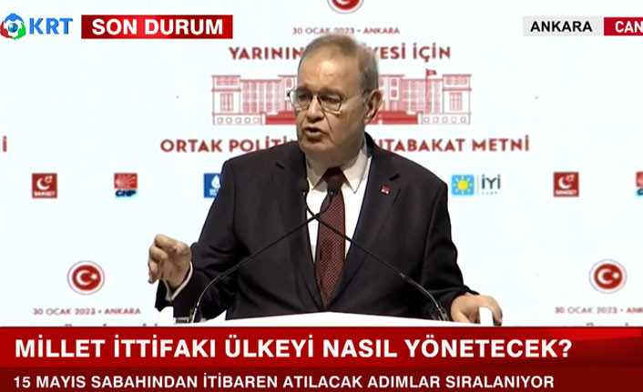 Millet İttifakı'nın Ortak Mutabakat Metni'ndeki dikkat çeken noktalar... - Resim : 1