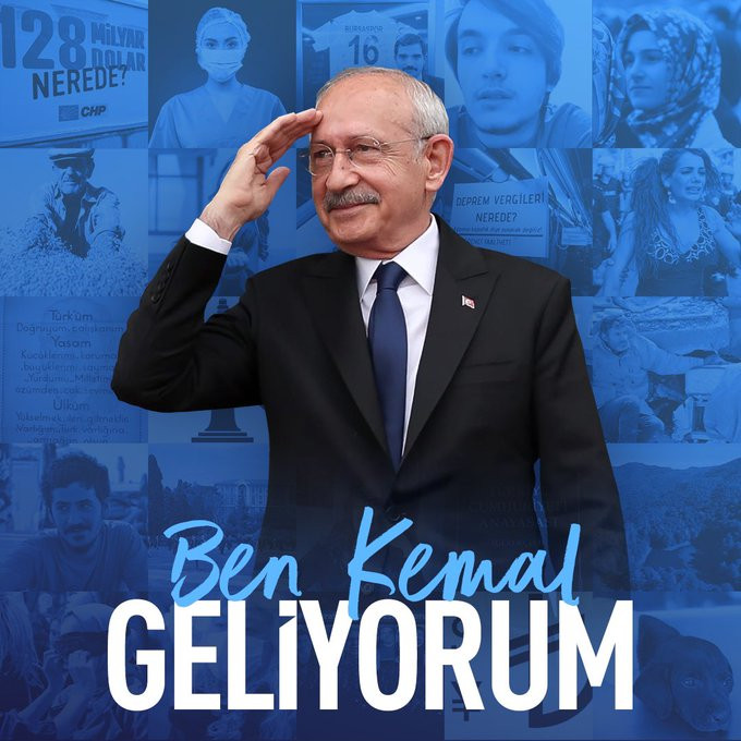Kılıçdaroğlu'nun ilk seçim posteri: Düşen artık yerde kalmayacak - Resim : 1