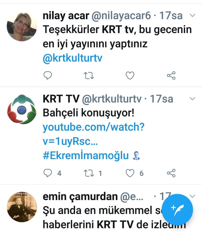 31 Mart Seçim sonuçlarını Türkiye KRT'den takip etti! - Resim : 10