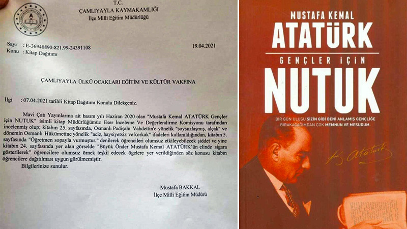 Nutuk’u dağıttırmayan ilçe eğitim müdürüne inceleme - Resim : 1