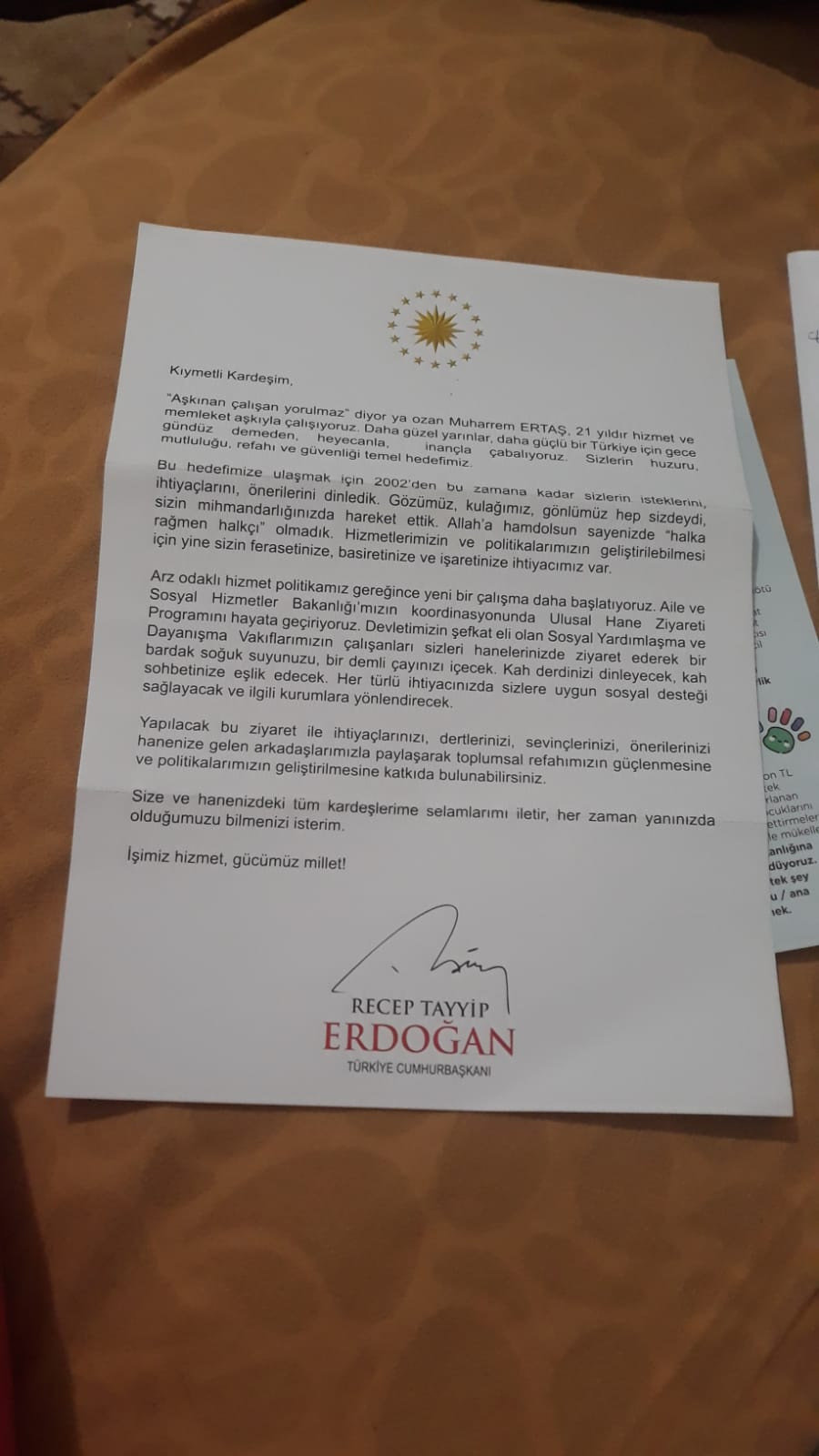 Erdoğan seçim için harekete geçti: Ulusal Hane Ziyareti Programı - Resim : 1