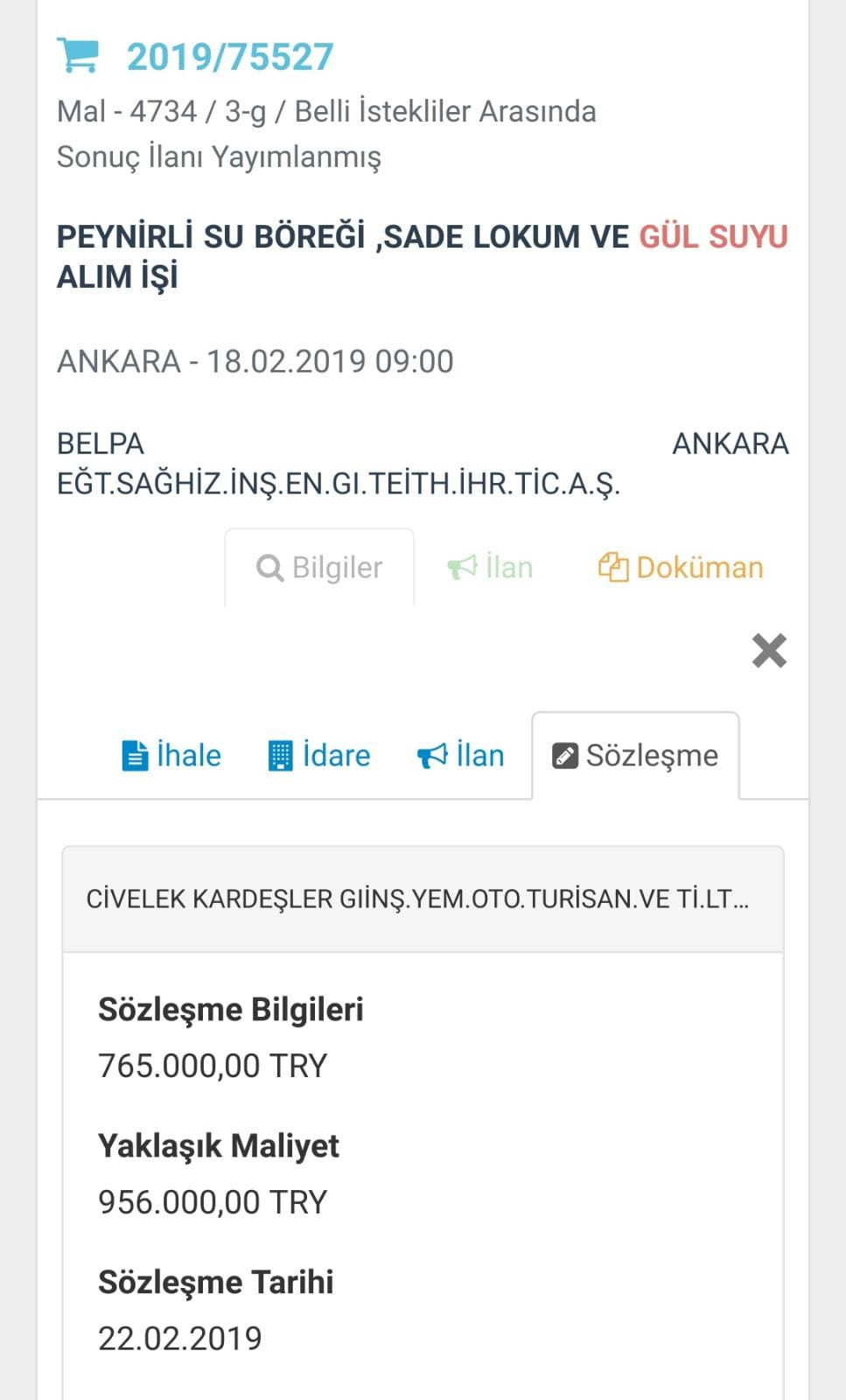Milyonluk ihale AKP'ye yakın isme gitmiş - Resim : 1