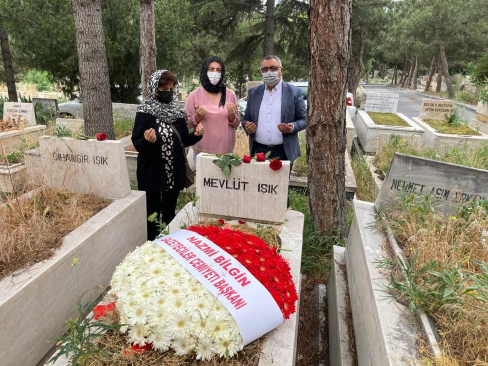 Görevi başında öldürülen gazeteci Mevlüt Işık unutulmadı - Resim : 1