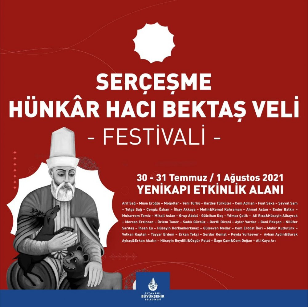 İBB'nin düzenlediği 'Hacı Bektaş-ı Veli Festivali' Yenikapı'da başlıyor - Resim : 1