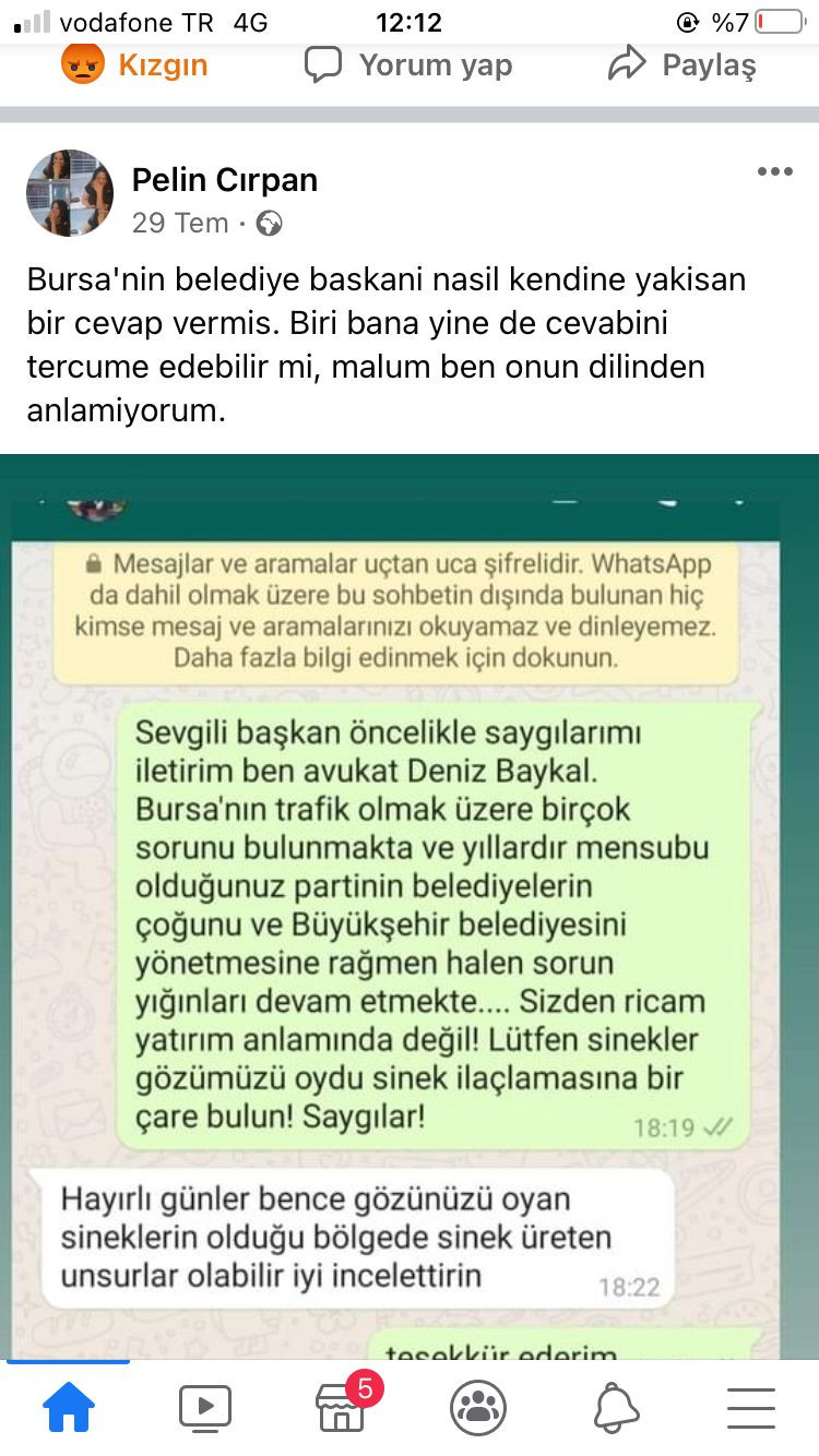 AKP'li büyükşehir belediye başkanından 'sinek' eleştirisinde bulunan gazeteciye suç duyurusu - Resim : 1