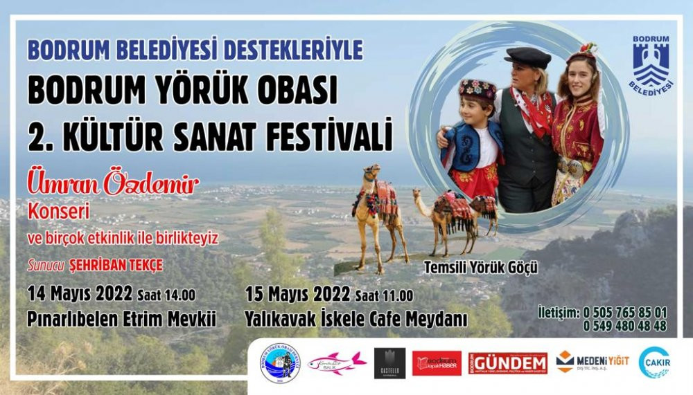 Bodrum Yörük Obası 2. Kültür Sanat Festivali başlıyor - Resim : 1