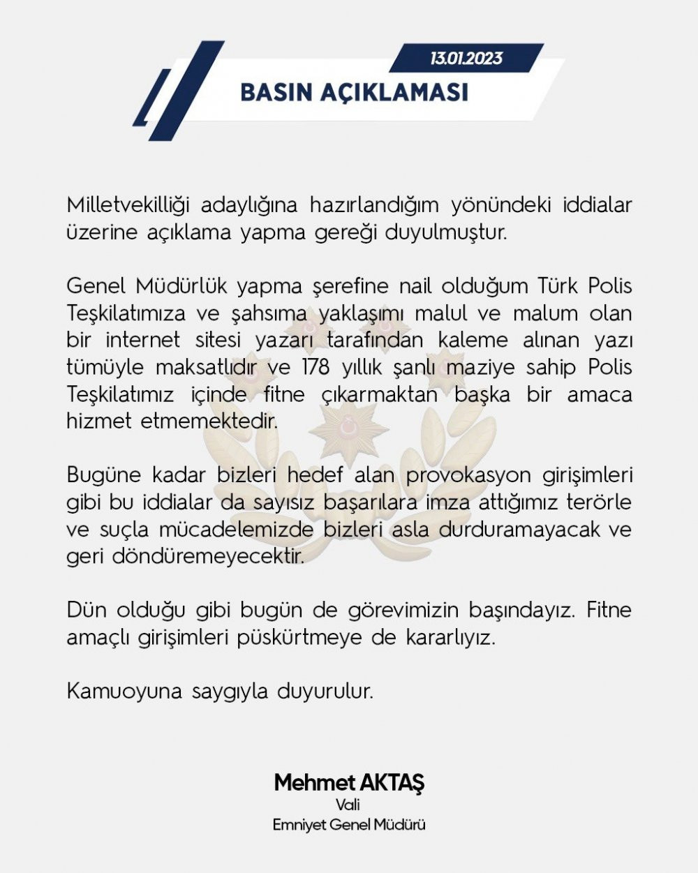 Emniyet Müdürü AKP'den aday olabilir - Resim : 1