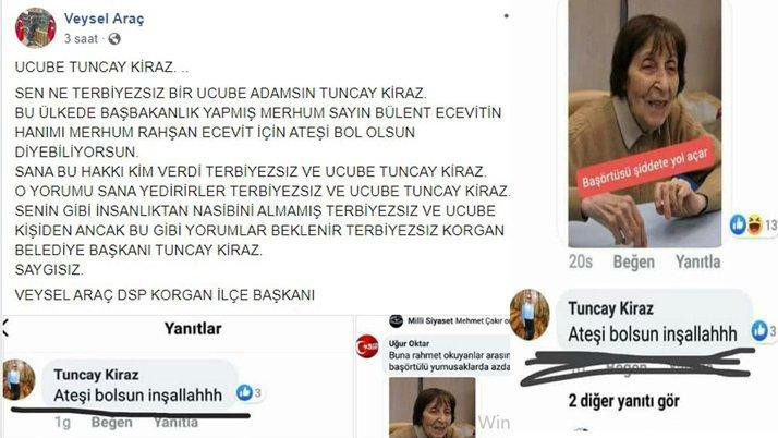 AKP'li Başkandan, Rahşan Ecevit için skandal yorum: 'Ateşi bol olsun inşallah' - Resim : 1