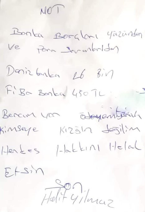 2 çocuk babası yurttaş borcu nedeniyle intihar etti... Bıraktığı not yürekleri dağladı - Resim : 1