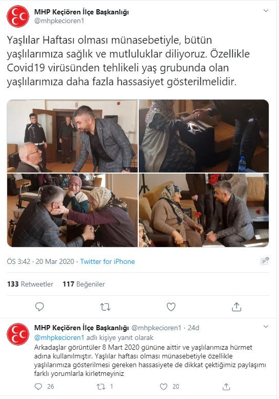 MHP'den tehlikeli işler... Koronavirüs dinlemediler - Resim : 1