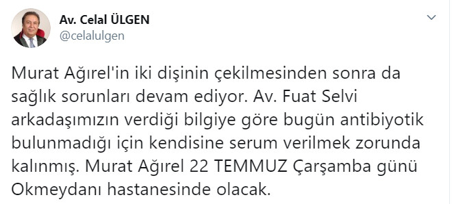 Silivri Cezaevi'nde gazeteci Murat Ağırel'e yeni zulüm - Resim : 1