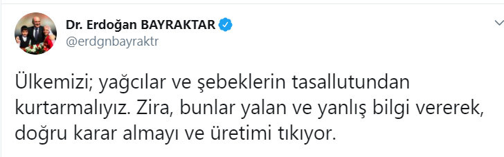 AKP'li eski bakandan ortalığı karıştıracak mesaj - Resim : 1