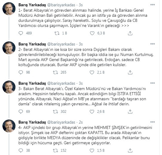 İşte Albayrak'ı istifaya götüren süreç - Resim : 1