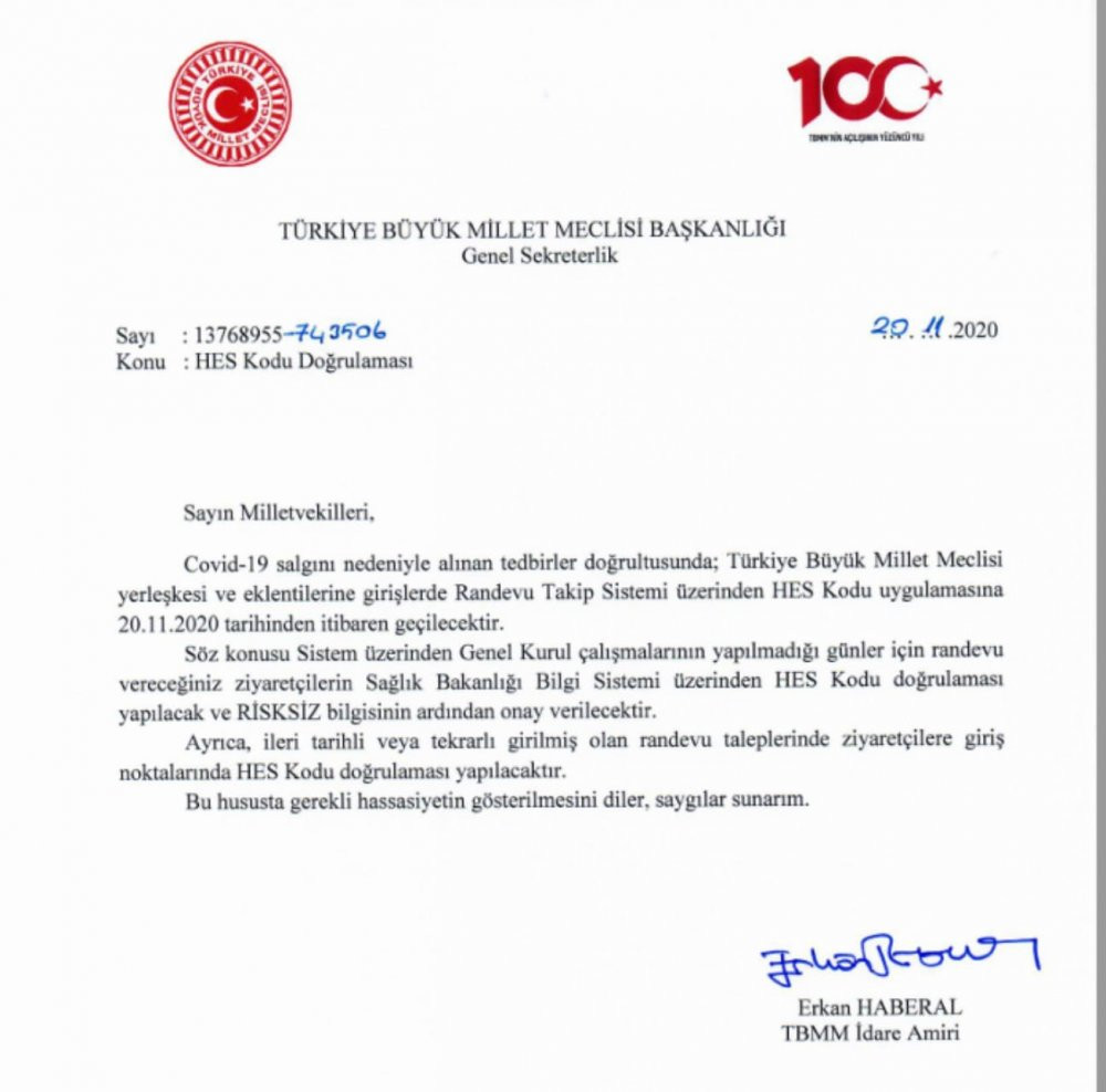 Meclis'te flaş yeni salgın önlemleri... - Resim : 1