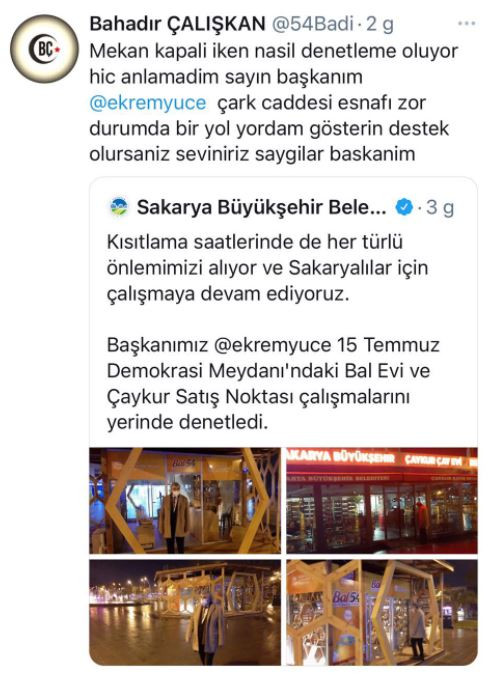 AKP’li başkandan tepki çeken hareket - Resim : 1