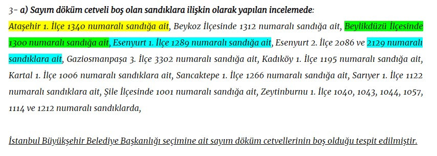 YSK'nın gerekçeli kararındaki skandallar... Hatalar zinciri - Resim : 1