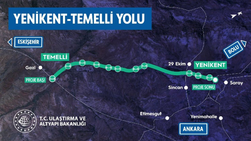 39 km’lik yol işi yılan hikayesine döndü... Bakan bitmeyen yolu törenle açtı - Resim : 1