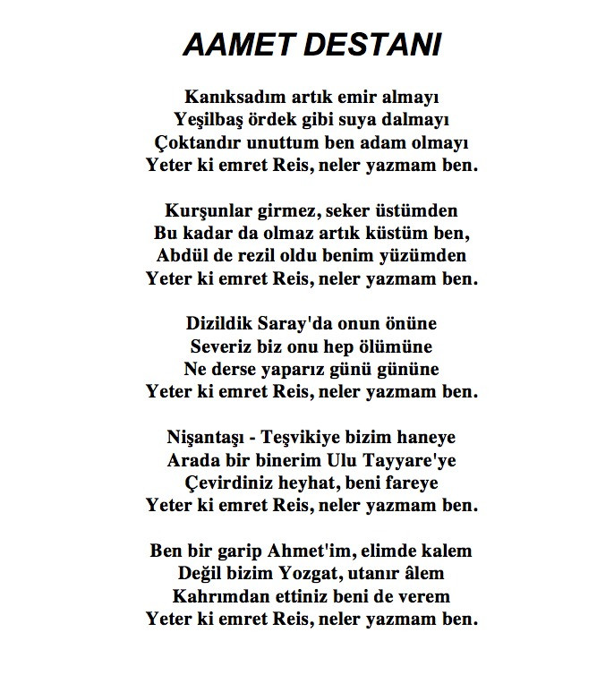 Usta gazeteci Zafer Arapkirli'den Ahmet Hakan için şiir: Aamet Destanı - Resim : 1