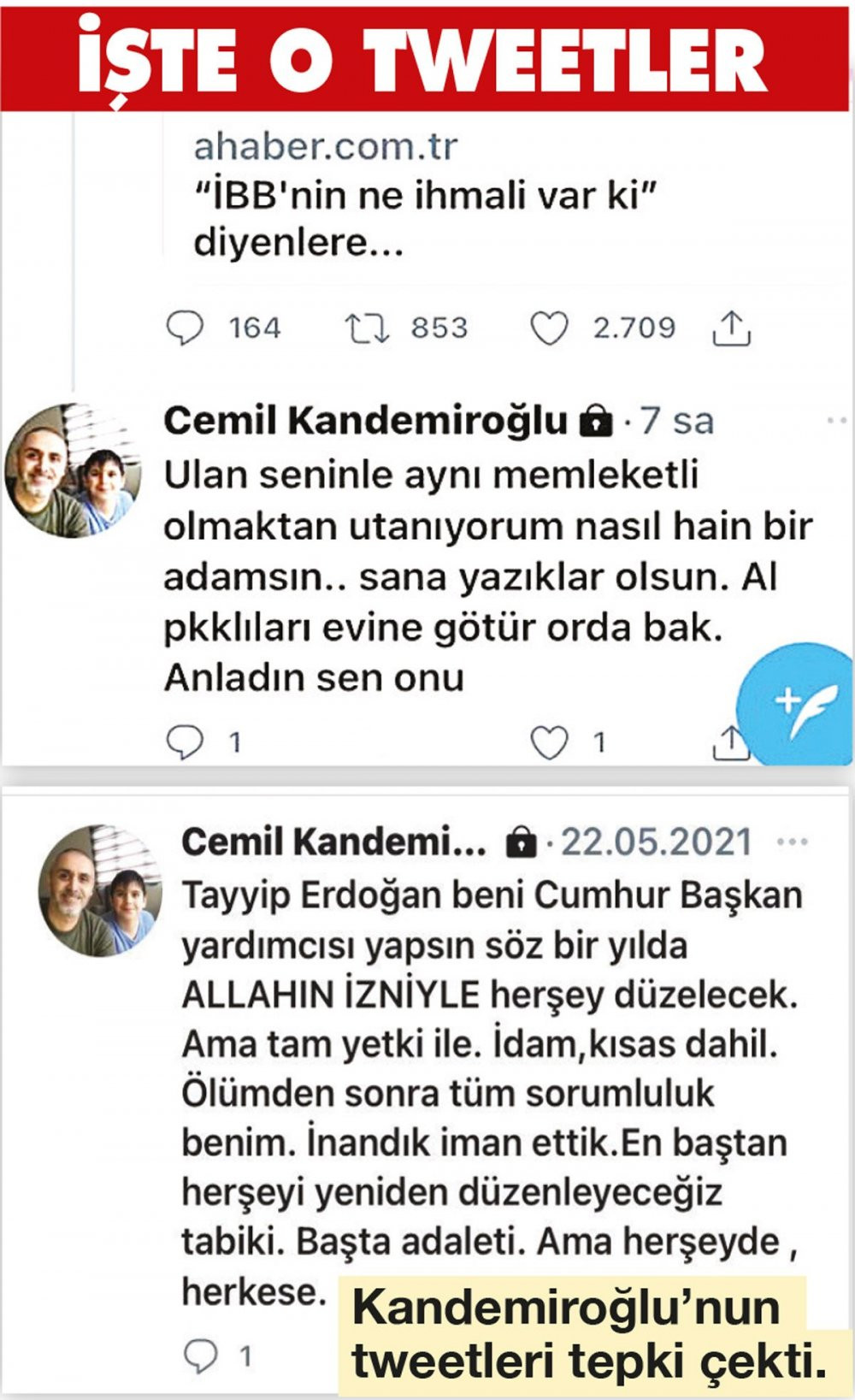 Cemil Kandemiroğlu: Erdoğan beni yardımcısı yapsın; 1 yıl içinde her şey düzelir - Resim : 1
