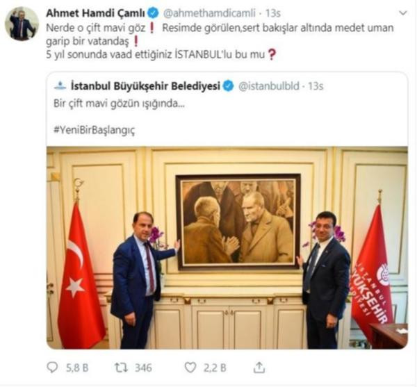 AKP'li vekil Atat&uuml;rk tablosundan rahatsız oldu - Resim : 1