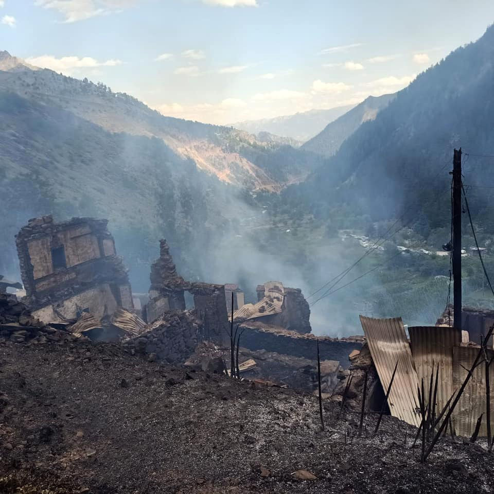Artvin’deki yangının bilançosu ortaya çıktı - Resim : 1