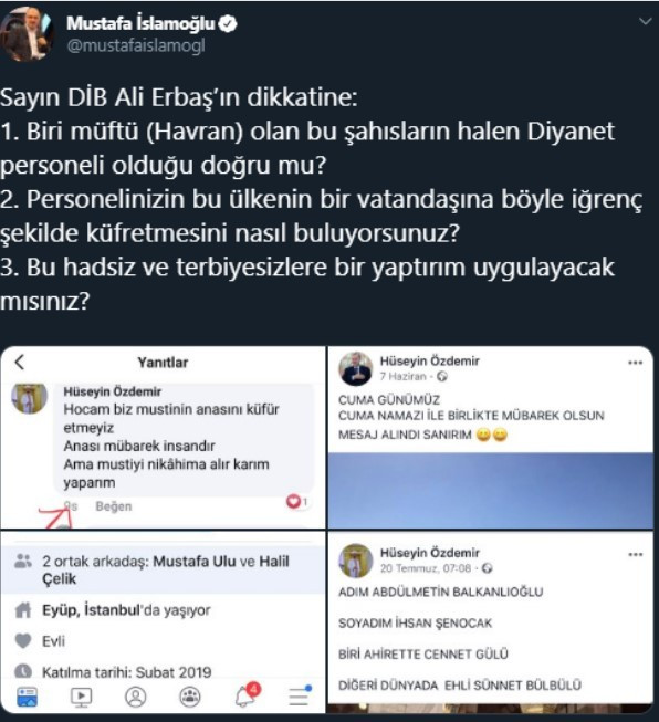 Bu sözleri bir 'İmam' söyledi: Mustafa'yı nikahıma alır karım yaparım - Resim : 1