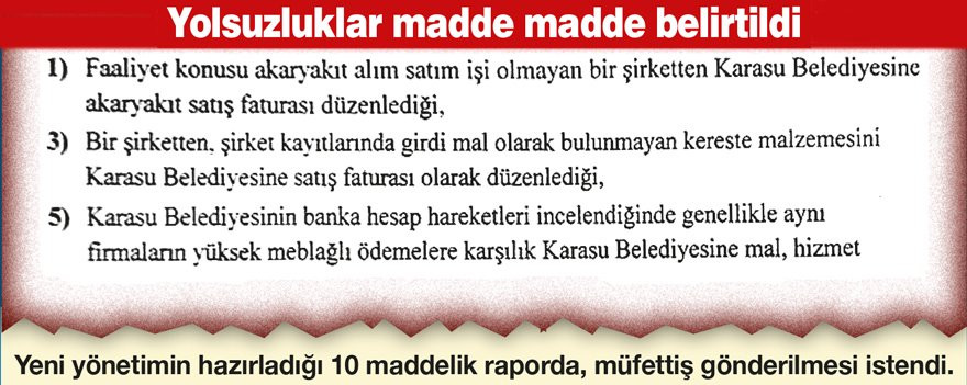 AKP'li yeni başkan eski başkanın yolsuzluklarını ifşa etti - Resim : 1