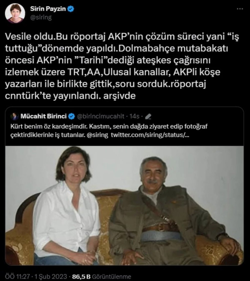 Şirin Payzın'dan AKP'li Mücahit Birinci'ye 'çözüm süreci' yanıtı - Resim : 1