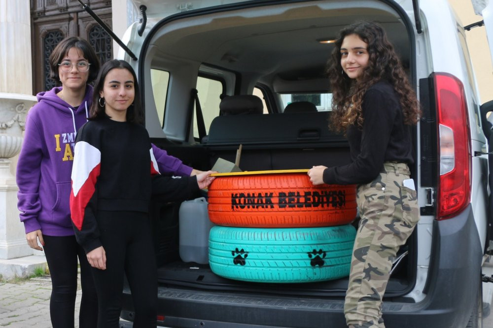 Belediye ile gençler sokak hayvanları için el ele verdi - Resim : 2