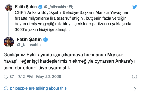 AKP'li isimden Mansur Yavaş'a tehdit gibi sözler - Resim : 2